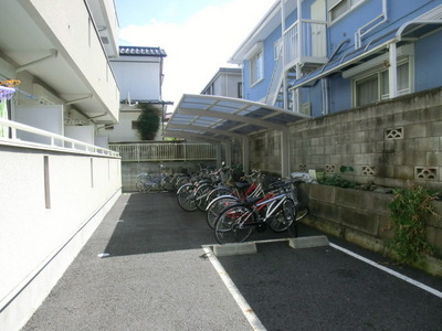 Other common areas. Bicycle shed