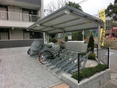 Other common areas. Bicycle parking space