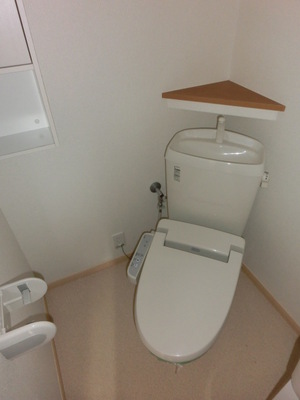 Toilet. With Washlet