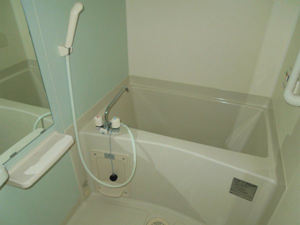 Bath. With bathroom dryer