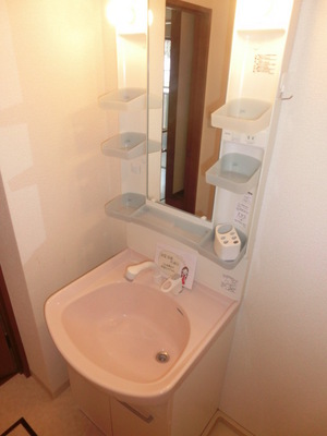 Washroom. Shampoo dresser equipped