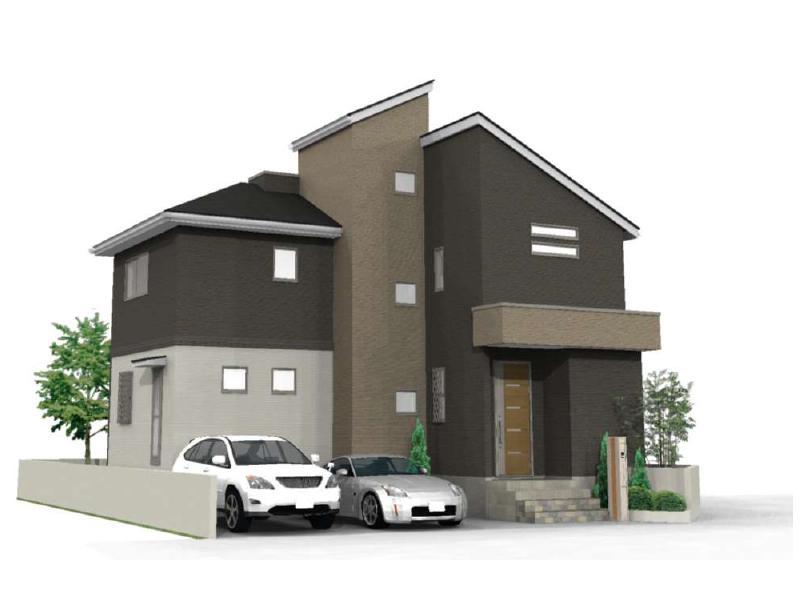 Building plan example (exterior photos). Reference appearance