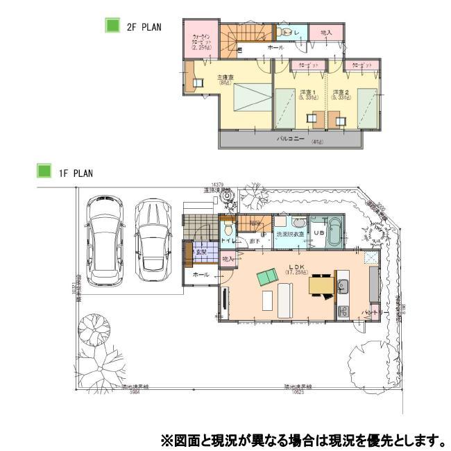 Floor plan. 39,800,000 yen, 4LDK, Land area 145.27 sq m , Building area 99.17 sq m
