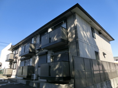 Building appearance. Daiwa House construction of apartment