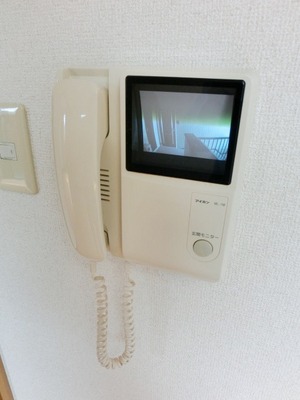 Security. Security TV monitor with intercom