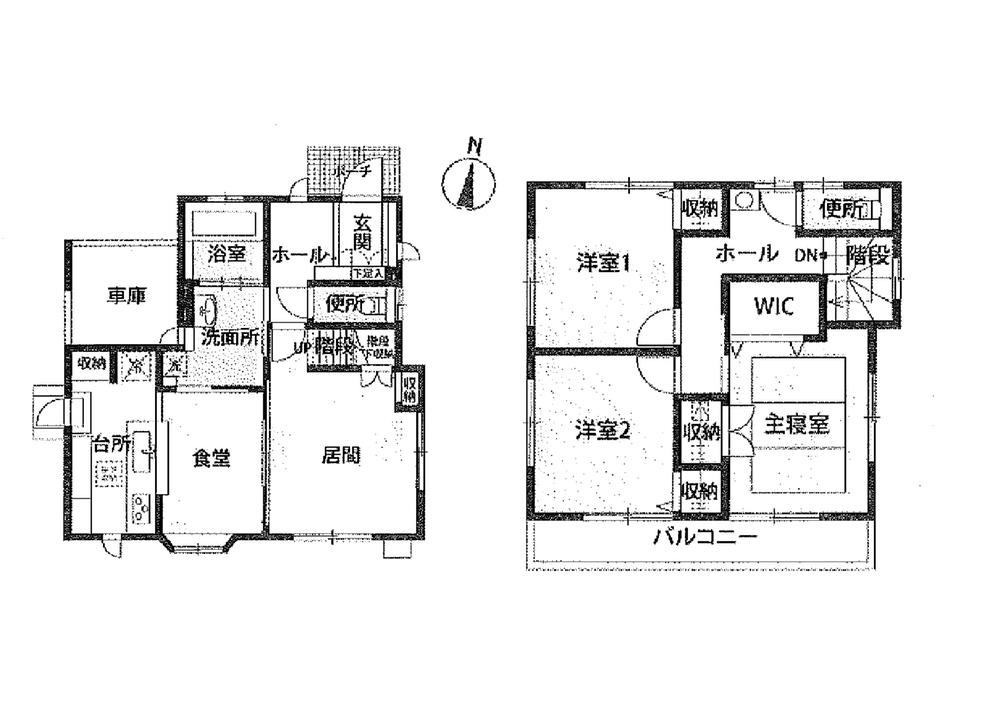 Floor plan. 26 million yen, 4LDK, Land area 145.83 sq m , Building area 10.26 sq m