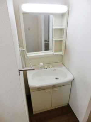 Washroom. It is an independent wash basin you use every day.