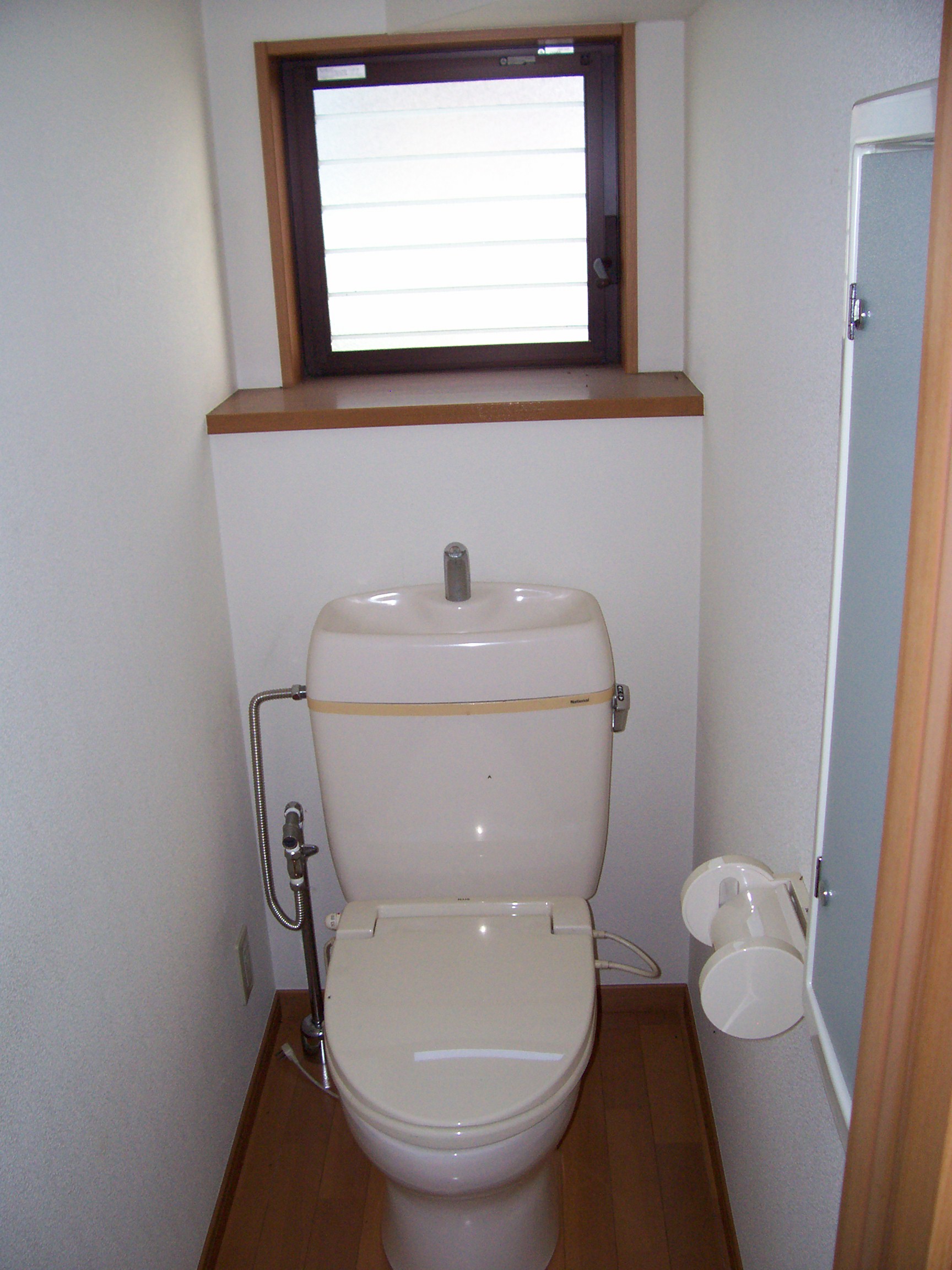 Toilet. Warm toilet toilet