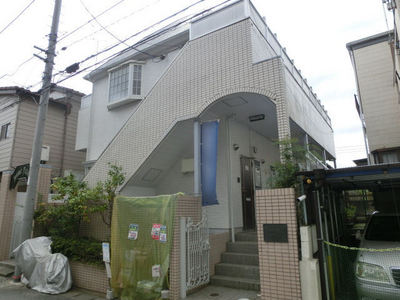 Building appearance. key money ・ Apartment without a deposit. 