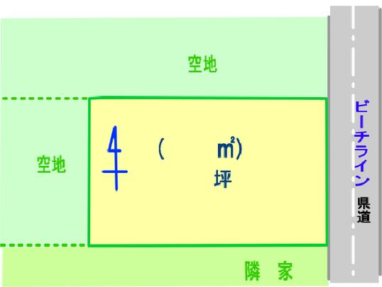 Compartment figure. Land price 17.8 million yen, Land area 675 sq m