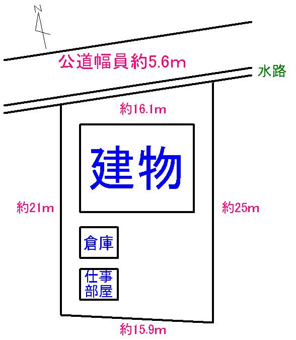 Compartment figure. 14.9 million yen, 2LDK, Land area 370 sq m , Building area 78.17 sq m layout
