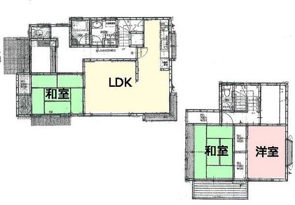 Floor plan. 7.9 million yen, 3LDK+S, Land area 221 sq m , Building area 101.43 sq m