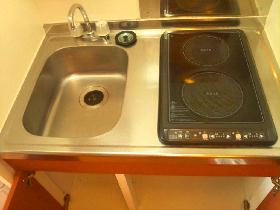 Kitchen. With electric stove