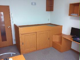 Living and room. Also it can be stored on the stairs under the bed! !