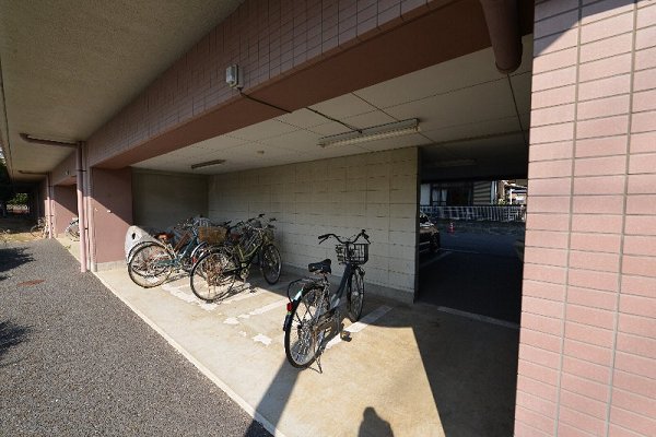 Other common areas. Is a bicycle parking lot.