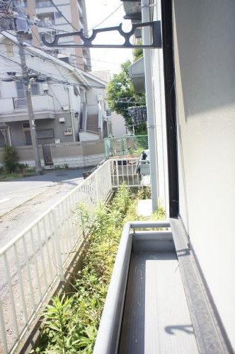 Balcony. It will dry too soon your laundry! 