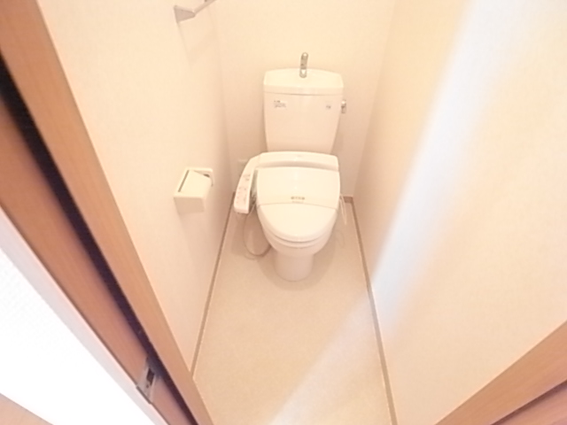 Toilet. Toilet is with a bidet