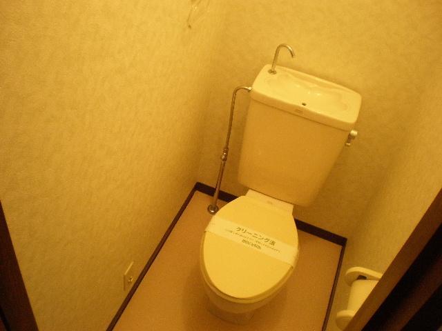 Toilet. Toilet is also beautiful to cleaning being completed