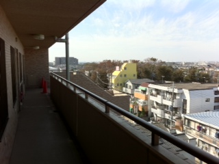 View. View from the shared hallway