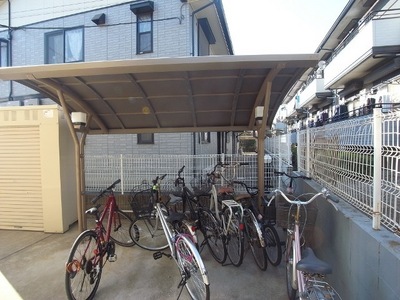 Other common areas. There is a bicycle storage shared.