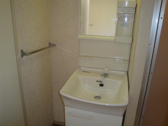 Washroom. Also it comes with a separate wash basin