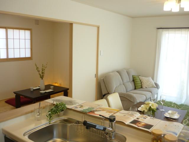 Living. Local model house interior