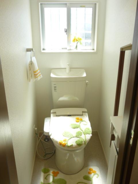 Toilet. Local model house interior photo