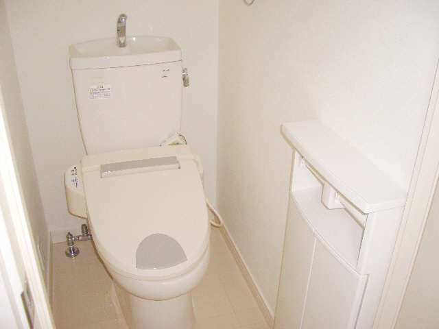 Toilet. Washlet is with.