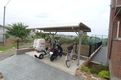 Other common areas. Bicycle-parking space