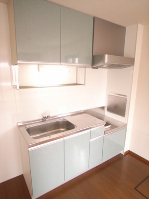 Kitchen. It is a dish is easy to kitchen ☆