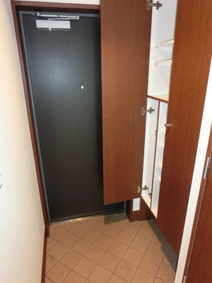 Entrance. Entrance is equipped with cupboard