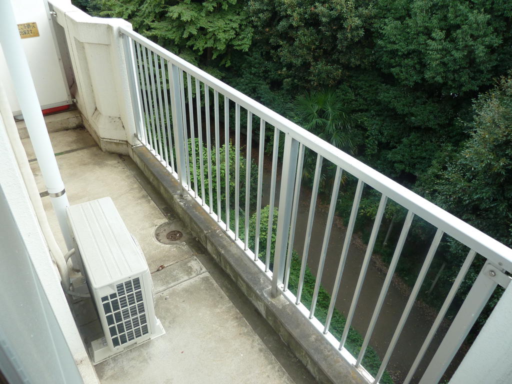 Balcony. It dries well laundry because per yang is good. 