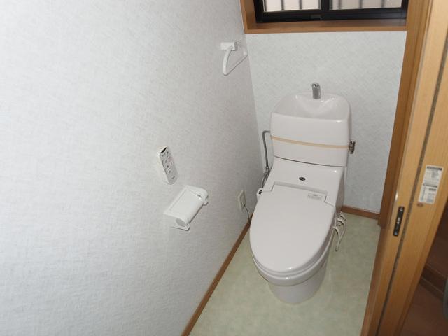 Toilet. Washlet with function