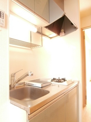 Kitchen. It is a mouthful stove kitchen ☆