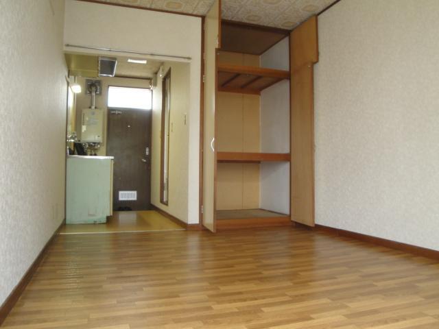 Living and room. It has spacious nor there is housed upper closet