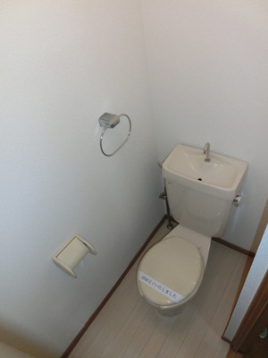 Toilet. It is a Western-style toilet