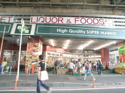 Supermarket. 191m until the Food Market Selection (super)