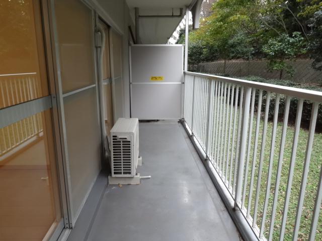 Balcony. Spacious balcony.