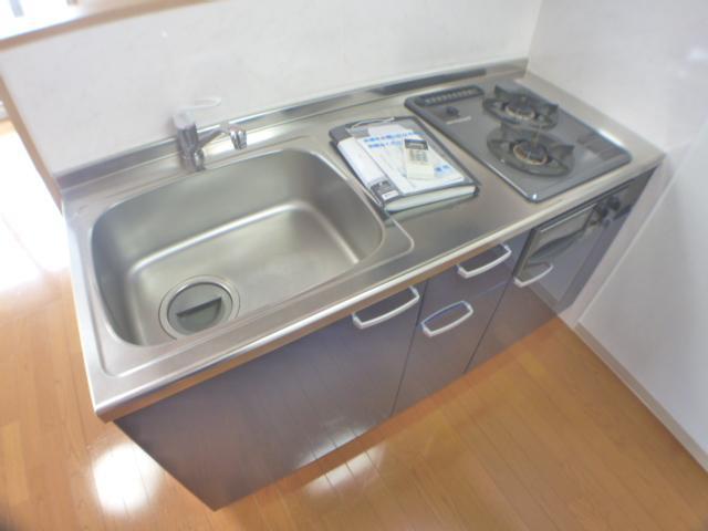 Kitchen. This is a system kitchen practical 2-neck