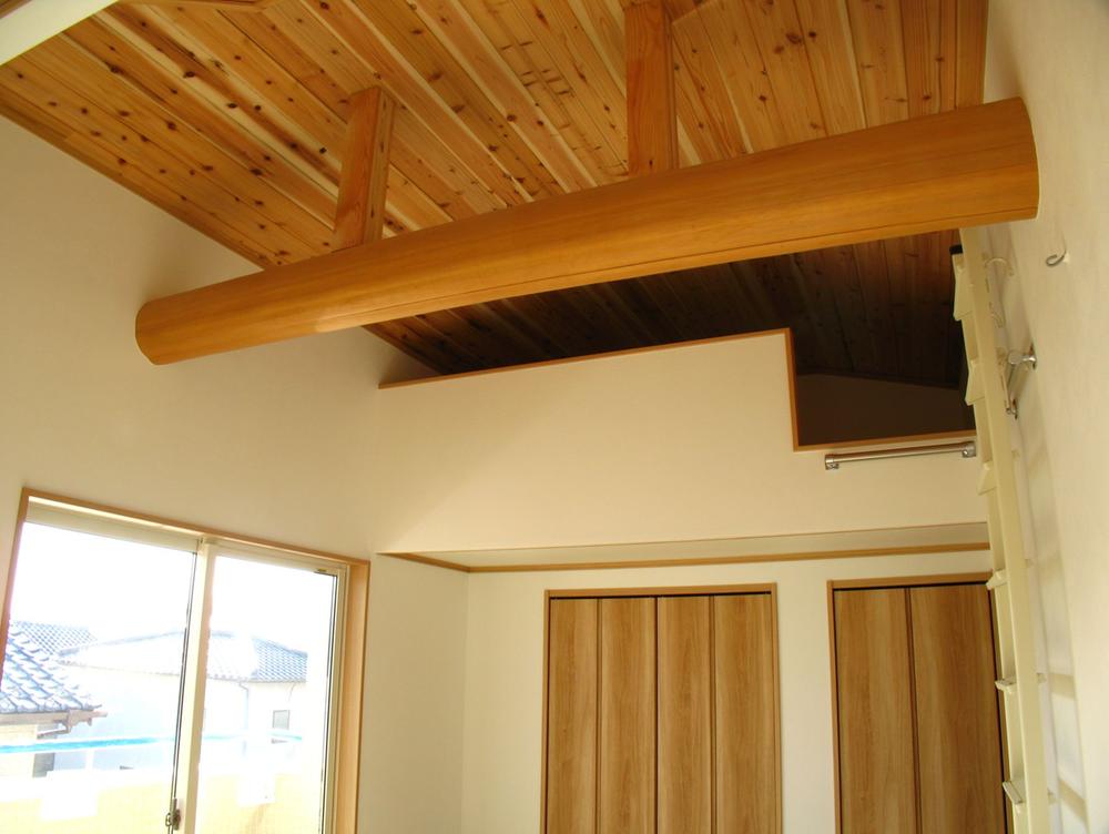 Other introspection. Loft with a Western-style that issued the log