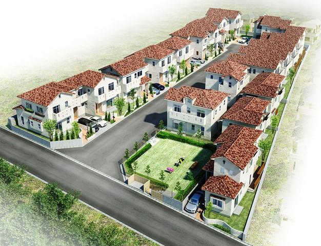 Rendering (appearance). Casa Funabashi cityscape Perth