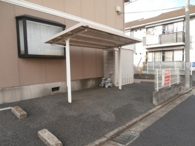 Other common areas. Is a bicycle parking lot ☆