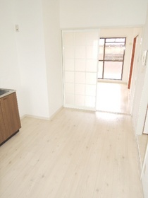 Kitchen.  ☆ The room is bright with white flooring specification ☆ 