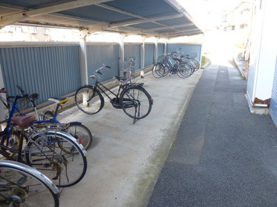 Other common areas. Bicycle-parking space