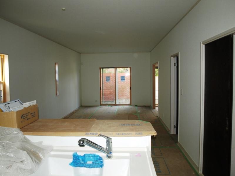 Living. Construction in indoor (December 2013) Shooting