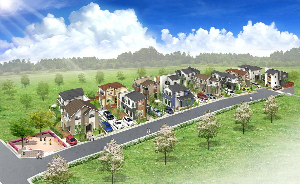 Cityscape Rendering. Peripheral is surrounded also in other companies of the subdivision, We have more large-sized of the subdivision and is in conjunction with the Leo Garden.