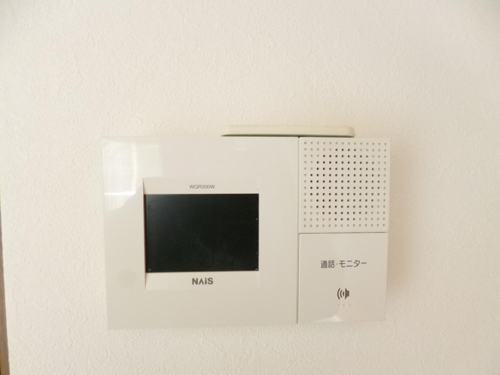 Security. Monitor with intercom