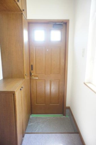 Entrance. It is the front door bright and storage space is often! 