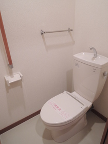 Toilet.  ☆ Heating toilet seat with toilet ☆