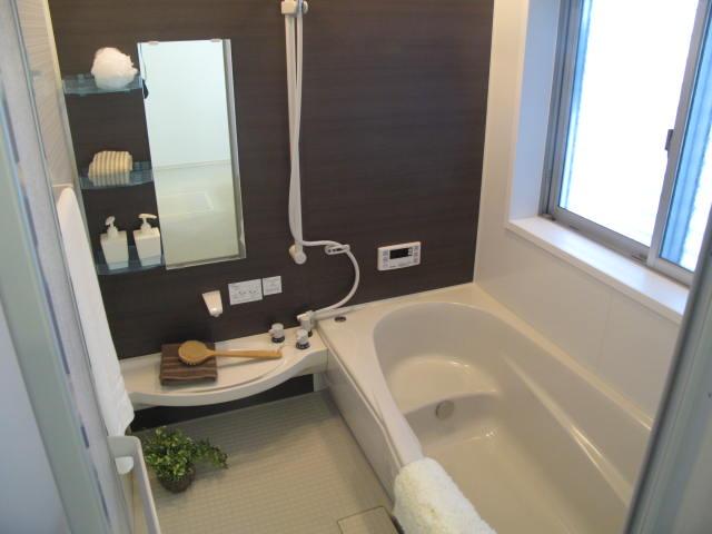 Bathroom. Modern bathroom heal comfortably tired of the day.